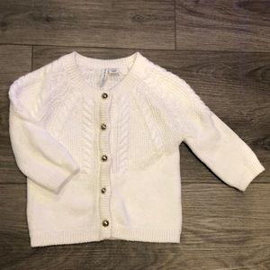 Janie and Jack cable knit sweater